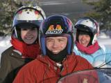 Tour 4 - Snowmobile safari with sleigh for families